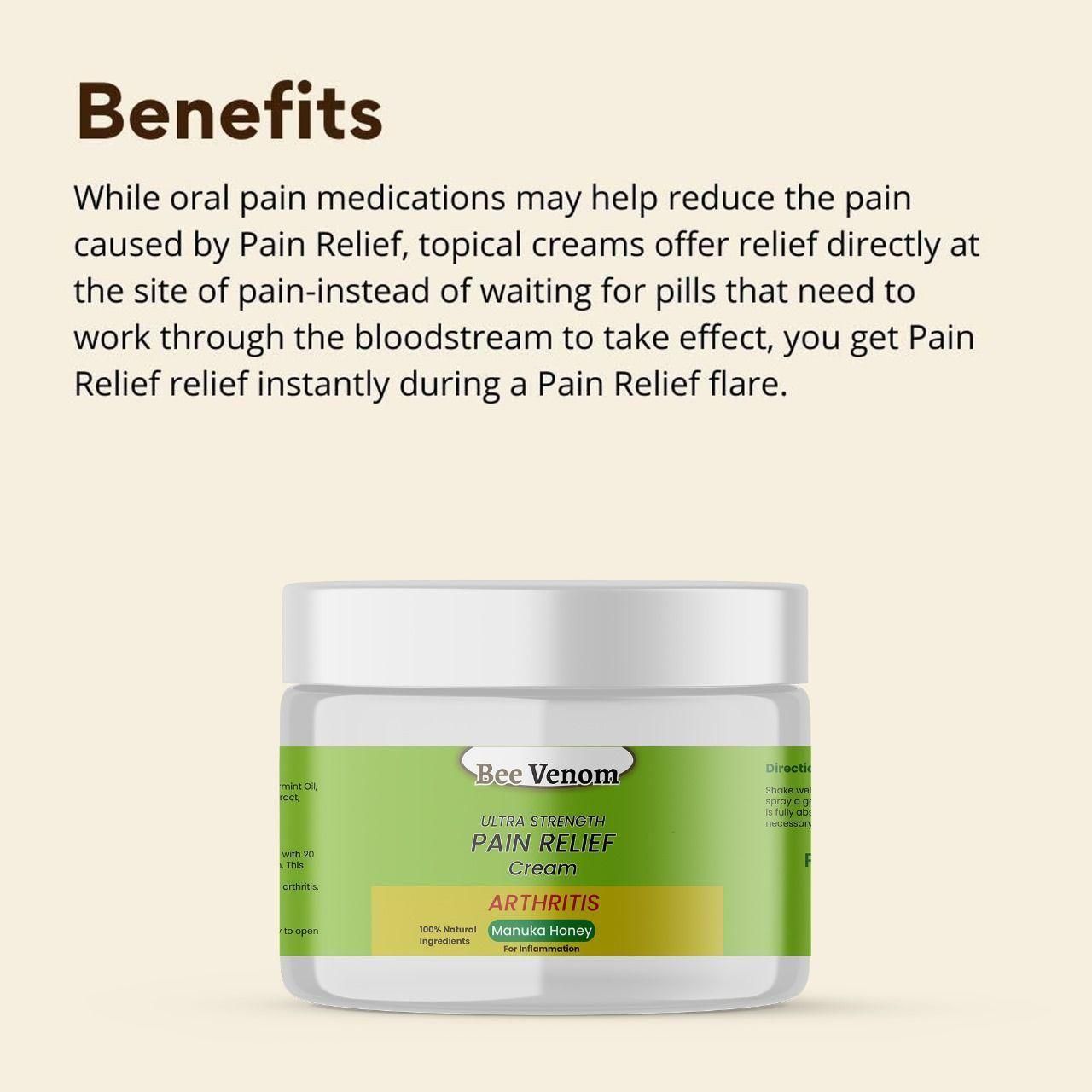 Bee Venom Joint and Bone Therapy Cream - (Buy 1 get 2 Free🔥)