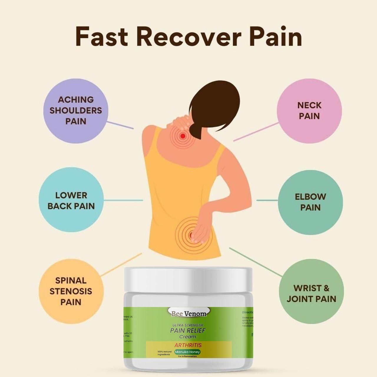 Bee Venom Joint and Bone Therapy Cream - (Buy 1 get 2 Free🔥)